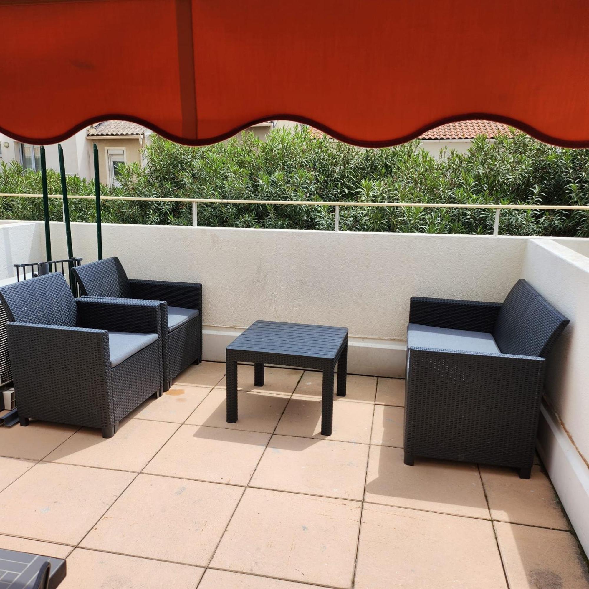 Studio Terrasse Mauguio Buitenkant foto